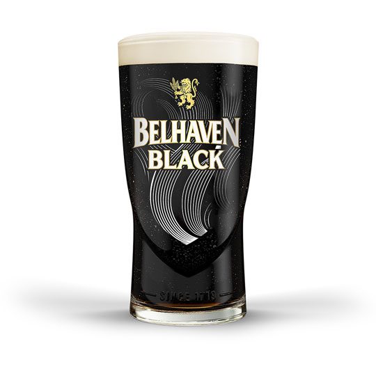 A pint of Belhaven Black