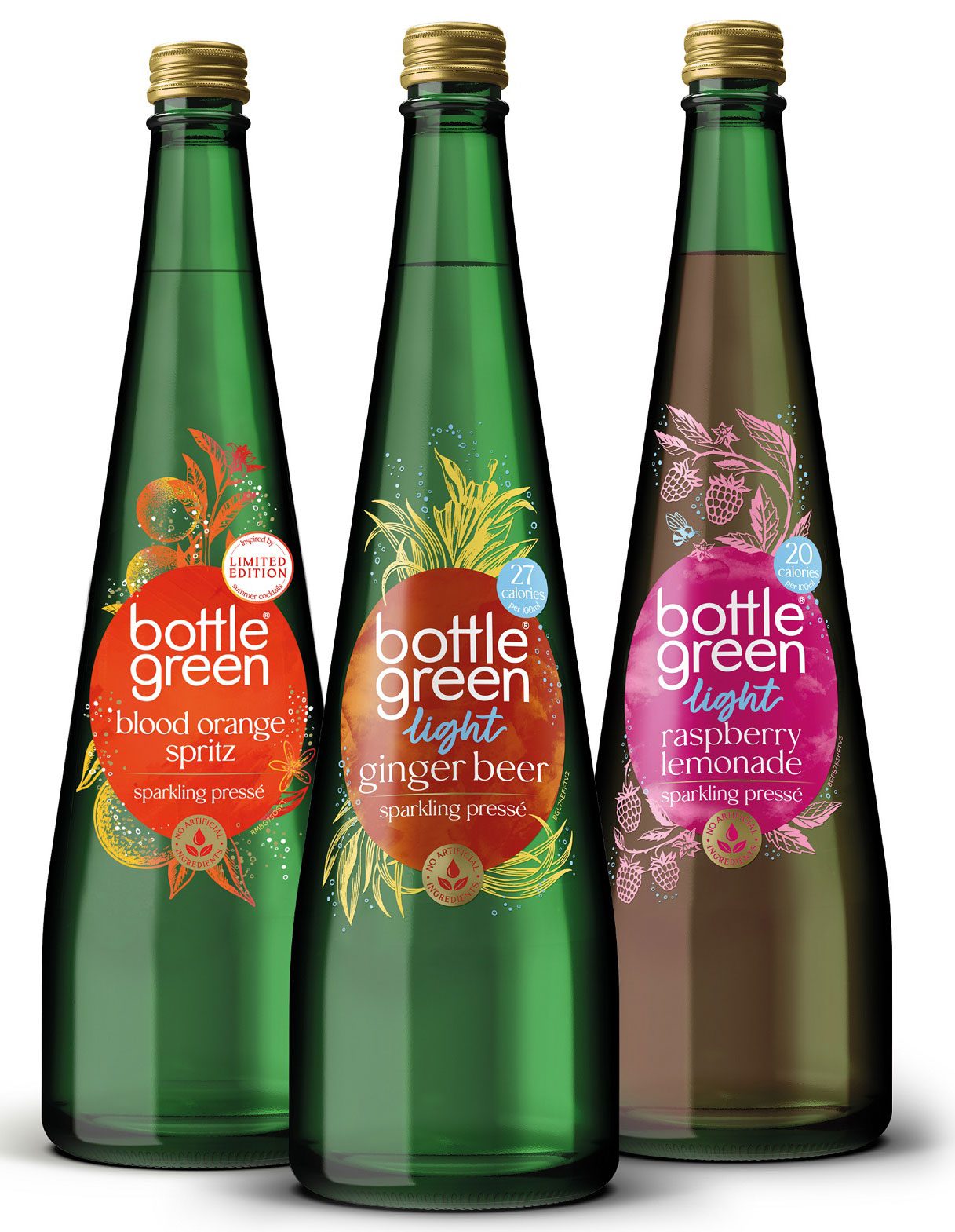 The new sparkling presses from Bottlegreen.