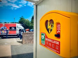 Fife Creamery invests in community People at Fife Creamery's Kirkcaldy site are no more than a minute away from an AED unit.