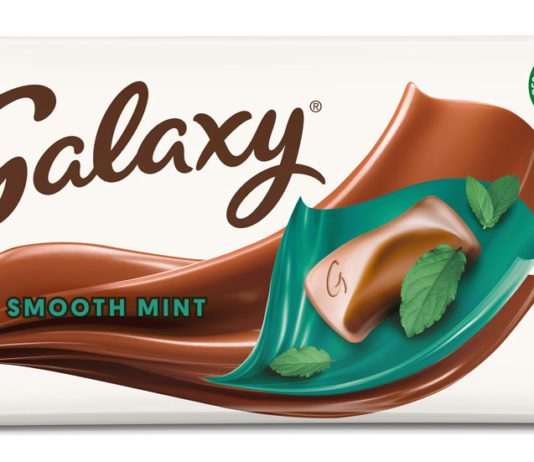 Market News | Galaxy, Bottlegreen, KP Snacks, LU The new Galaxy Smooth Mint offering from Mars Wrigley.