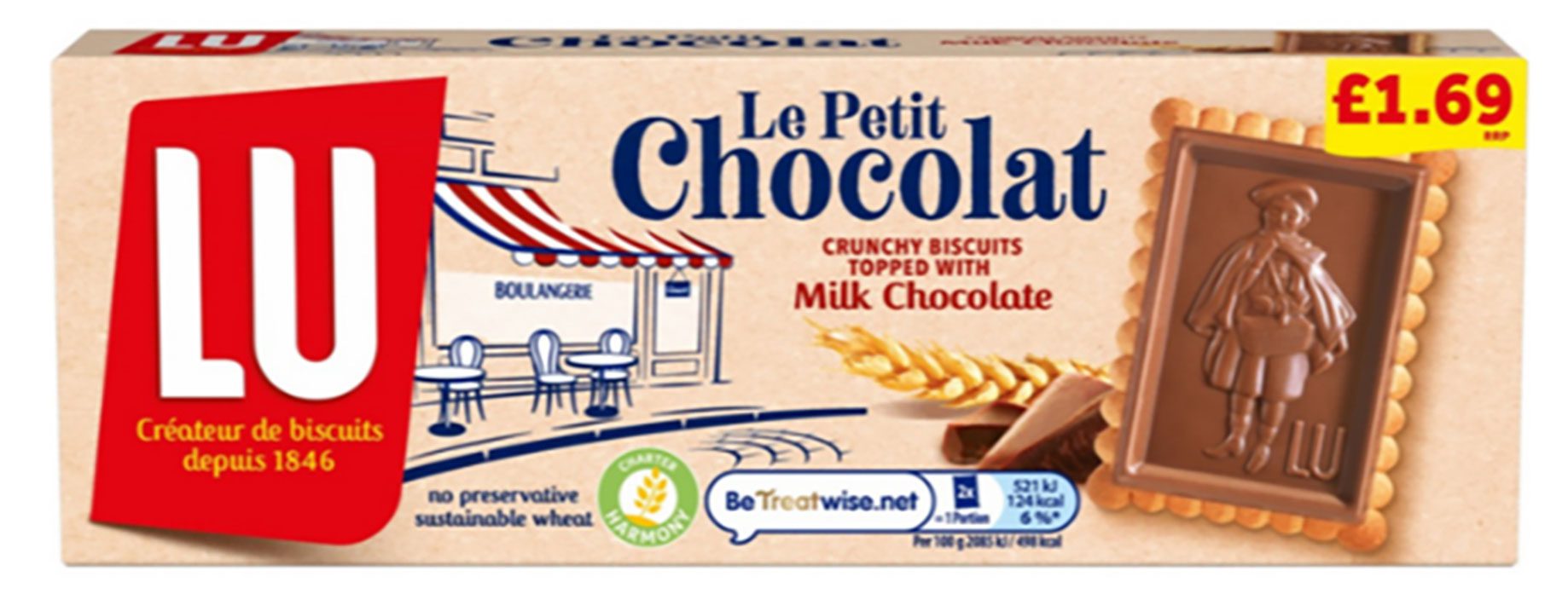 The new LU Le Petit Chocolat PMP.