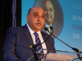 SGF wages war over pay Scottish Grocers' Federation chief executive Pete Cheema.