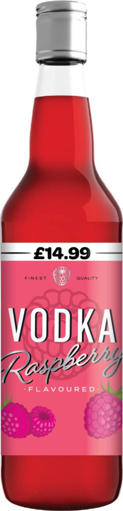 Spar reckons its new raspberry-flavoured vodka could become a big seller.