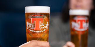 Tennent’s is raising a glass to its new platform by giving away its new glassware.