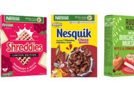 Cereal variety for breakfast