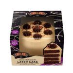Packshot of the Baileys Classic Chocolate Layer Cake as part of Finsbury Food's festive line-up.