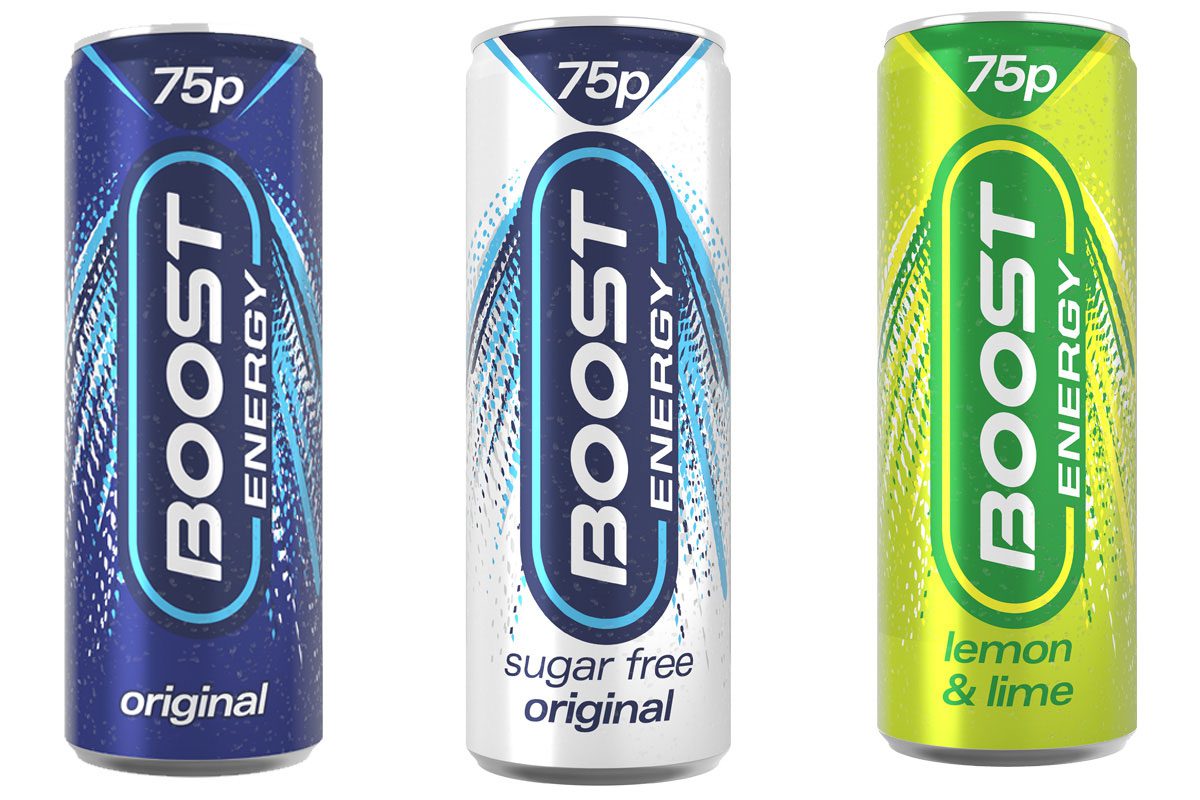 Boost Energy is available in a range of formats.