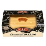 Packshot of Baileys Chocolate Yule Log as part of Finsbury Food's festive line-up.
