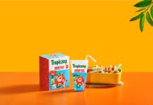 The new Tropicana Kids Smoothies come in two flavours.