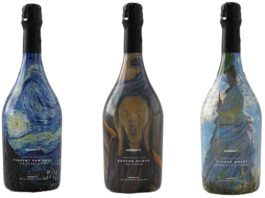 Market news | Desiderio, Kingsbarns, Jam Shed and Label 5 The Desiderio No.1 prosecco bottles featuring works by Van Gogh, Munch and Monet.