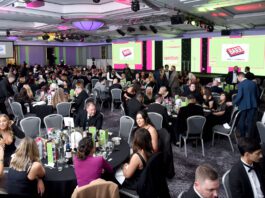 Scottish Grocer Awards 2023 review Guests gather in the ballroom at the Hilton Glasgow for the Scottish Grocer Awards 2023.