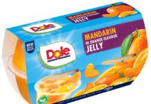 Dole's bew fruit-in-jelly cups are now suitable for vegans due to a recipe change.