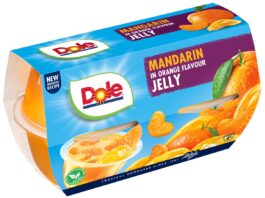 Fruitful new design for Dole Dole's bew fruit-in-jelly cups are now suitable for vegans due to a recipe change.