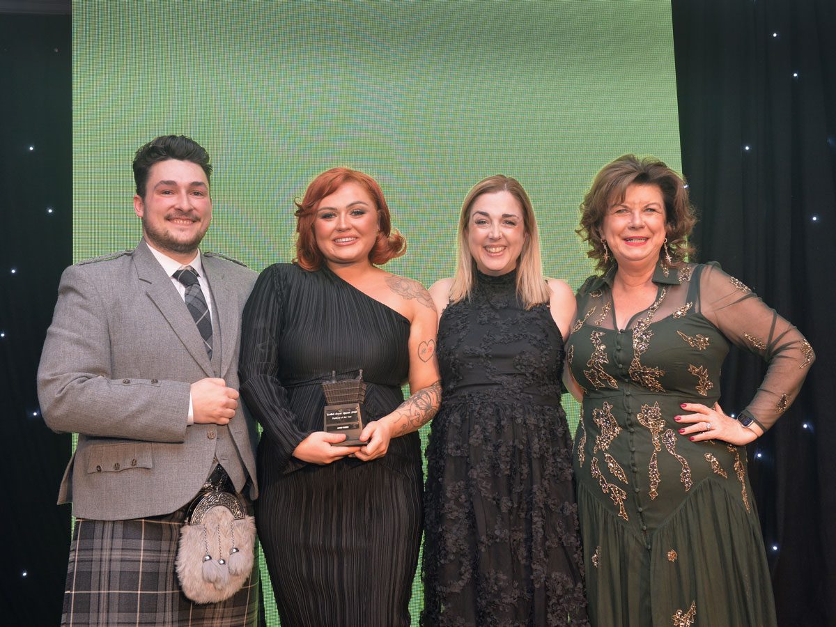 Kerri Usher, of Londis Solo Convenience Baillieston, won the Employee of the Year award.
