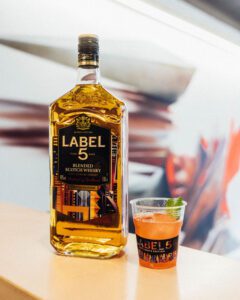 The Label 5 City Lights blended Scotch.