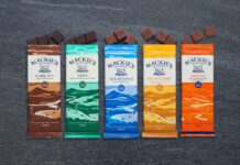 Mackie's says retailers should raise awareness of the chocolate range in store, so shoppers know where to go.
