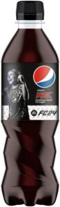 Pepsi Max has an on-pack promotion with EA Sports FC 24.