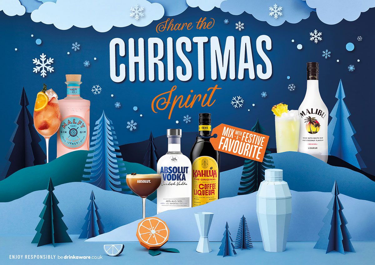 Pernod Ricard has five spirit suggestions to stock for the festive season this year.