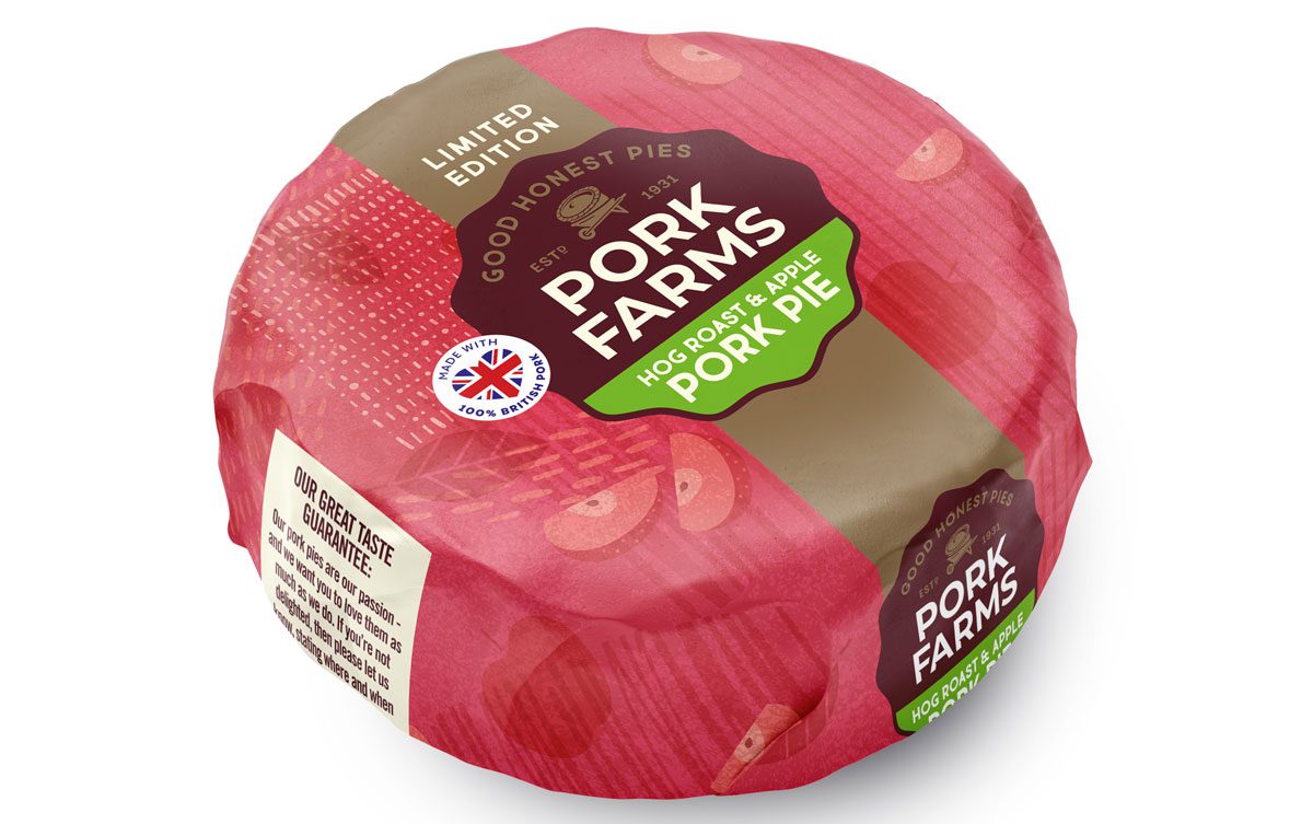 Pork Farms' limited-edition pie comes just in time for the winter party season.