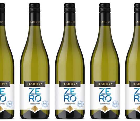 Catering for Dry January – and Damp January Hardys Zero is said to have a good flavour thanks to its de-alcoholising method.