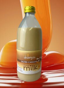 The new Delamere Salted Caramel favoured milk.