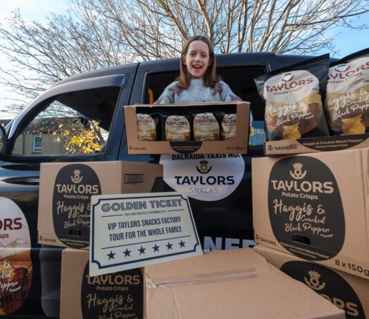 Taylors Snacks boss inspired by amazing Grace Grace, 10, has won a year's supply of crisps and an exclusive tour of the Taylors Snacks factory.