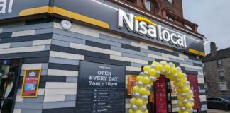 The new Nisa Local opened by Jay Javed and PGNJ Ltd in Rutherglen.