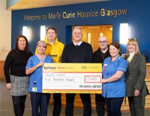 Spar Scotland reaffirms its support for Marie Curie in 2024 with a £5k donation.