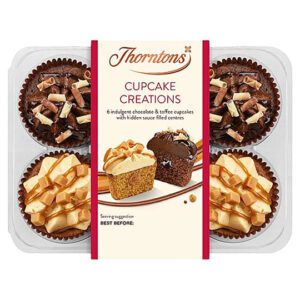 Pack shot of Thorntons Cupcake Creations.