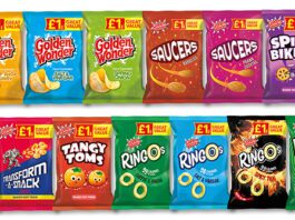 Value reigns in snacks, says Golden Wonder Tayto Group has supported the Golden Wonder £1 PMP format by expanding the range.