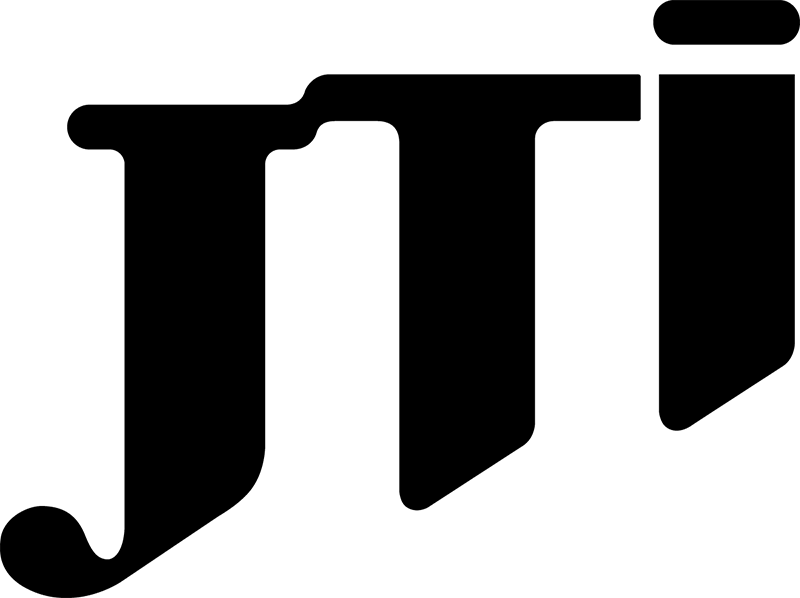 black JTI logo