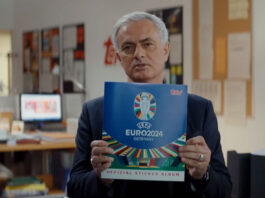 Mourinho sticks to the Topps for Euros