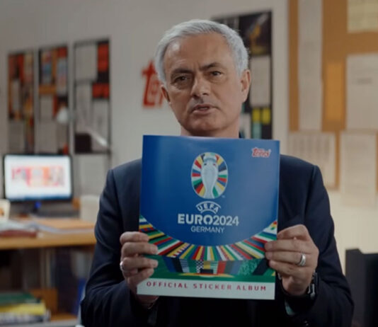 Mourinho sticks to the Topps for Euros
