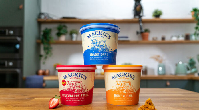 Mackie's ice creams have increased in popularity across UK and international markets.