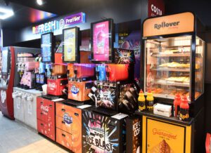 The Refresh Station offers consumers a range of food to go and drinks options.