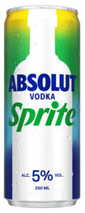 The Absolut Vodka & Sprite RTD.