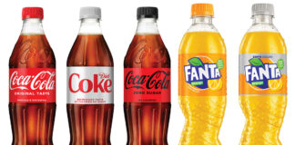 Coca-Cola and Fanta are leaders in the soft drinks category, claim CCEP bosses.
