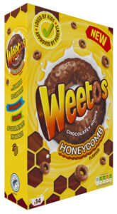 Weetos Chocolate and Honeycomb.