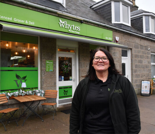 Whytes of New Pitsligo sits at the heart