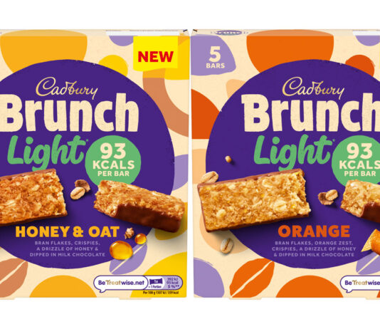 Cadbury unveils healthier snacking with Brunch Light