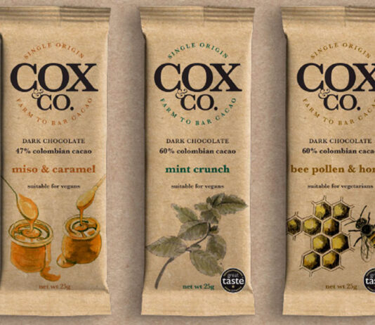 Cox & Co flows with paper packs