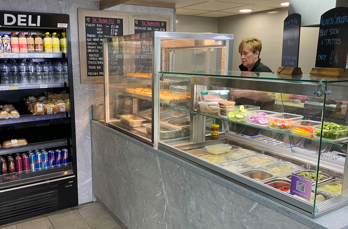 The revamped deli at Premier Broadway sees fresh food flying out of the door.
