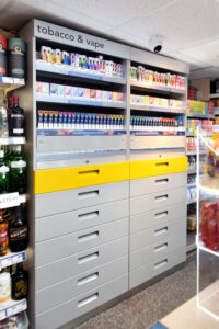 KeyStore Express Cults shows products in the gantry can still be a valuable driver of sales.