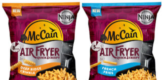 Retailers can. take advantage of the growing popularity of air fryers across the frozen section with the likes of McCain's products.