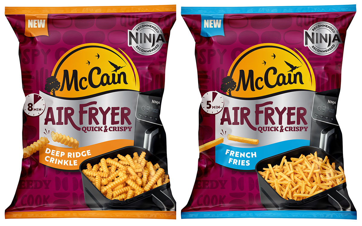 Retailers can take advantage of the growing popularity of air fryers across the frozen section with the likes of McCain's products.