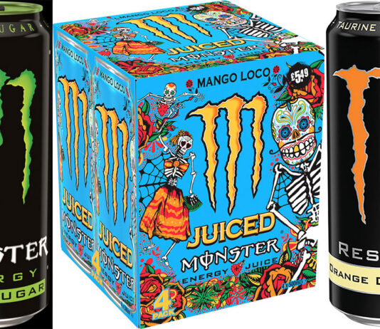 Energy drinks take centre stage in stores Monster has introduced a number of energy drink innovtions in recent times.