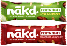 The new Nakd Fruit & Fibre bars from Natural Balance Foods.