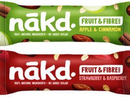 Market News | Nakd, Tyrells, Weetabix, Trek The new Nakd Fruit & Fibre bars from Natural Balance Foods.