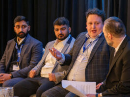 Retail crime ‘is destroying lives’ Anand cheema, Umar Majid and Dan Brown discuss their concerns with event chairman Gary Robertson.