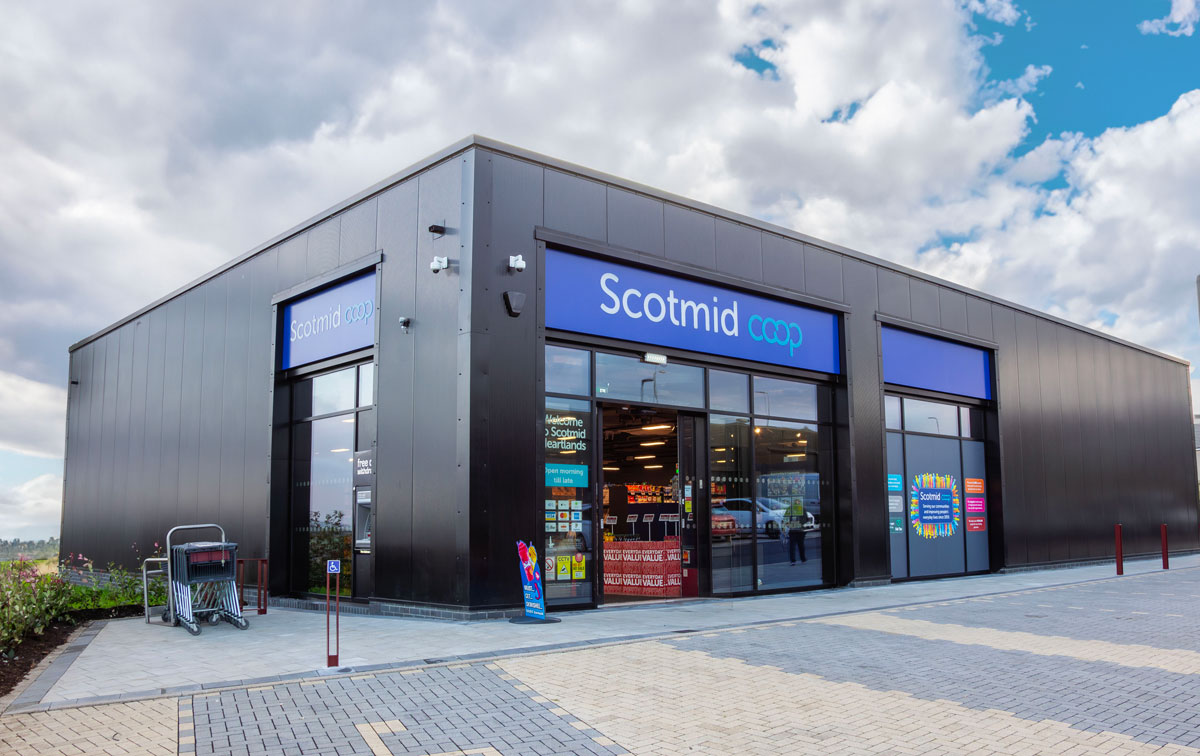 The impressively fitted-out Scotmid Heartlands store that opened in Whitburn last year.